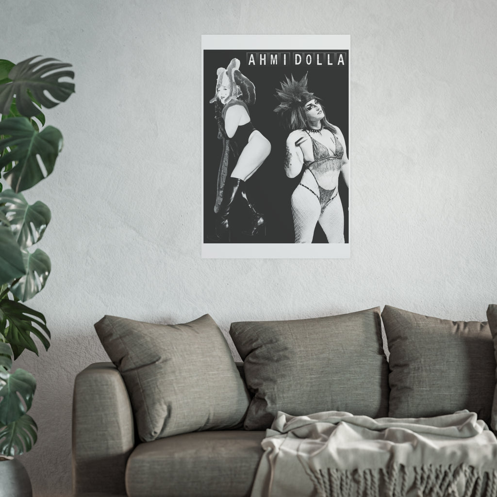 AHMI DOLLA PINUP POSTER