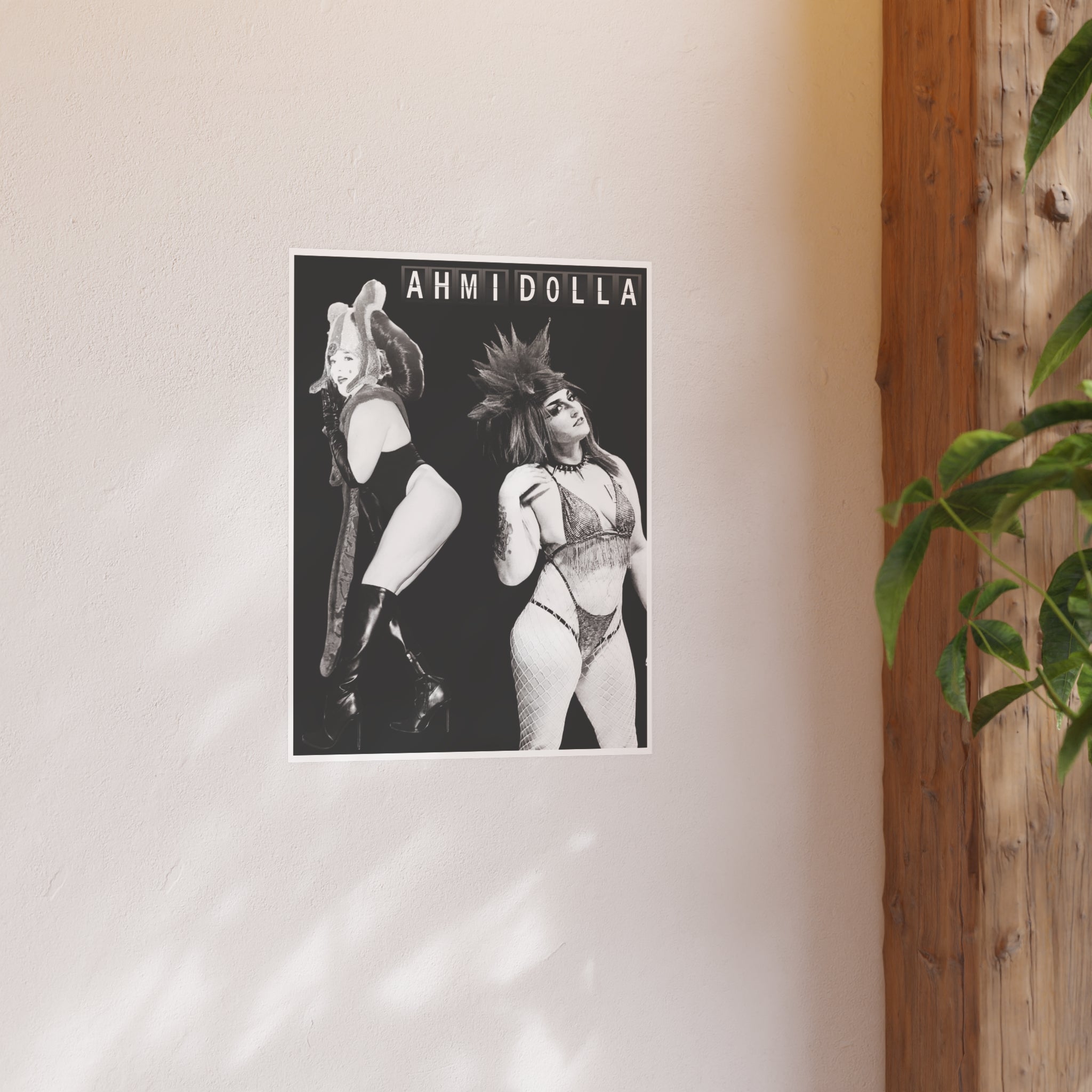 AHMI DOLLA PINUP POSTER