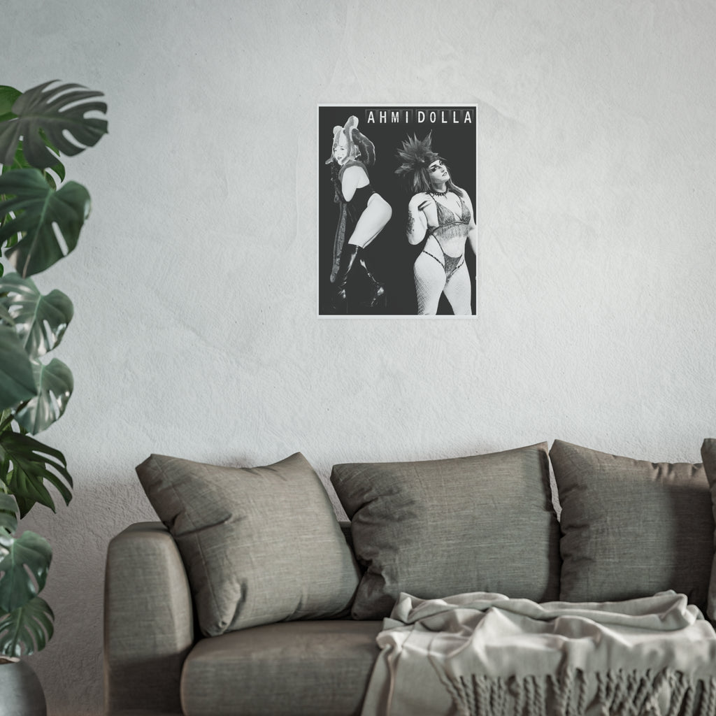 AHMI DOLLA PINUP POSTER