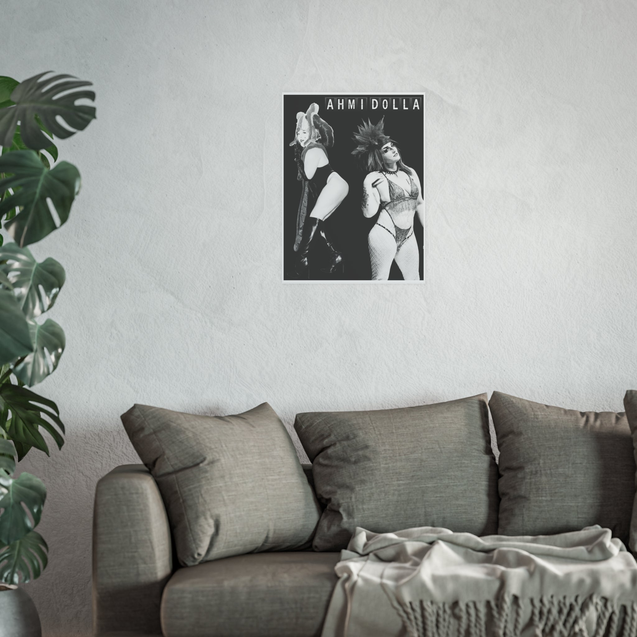 AHMI DOLLA PINUP POSTER