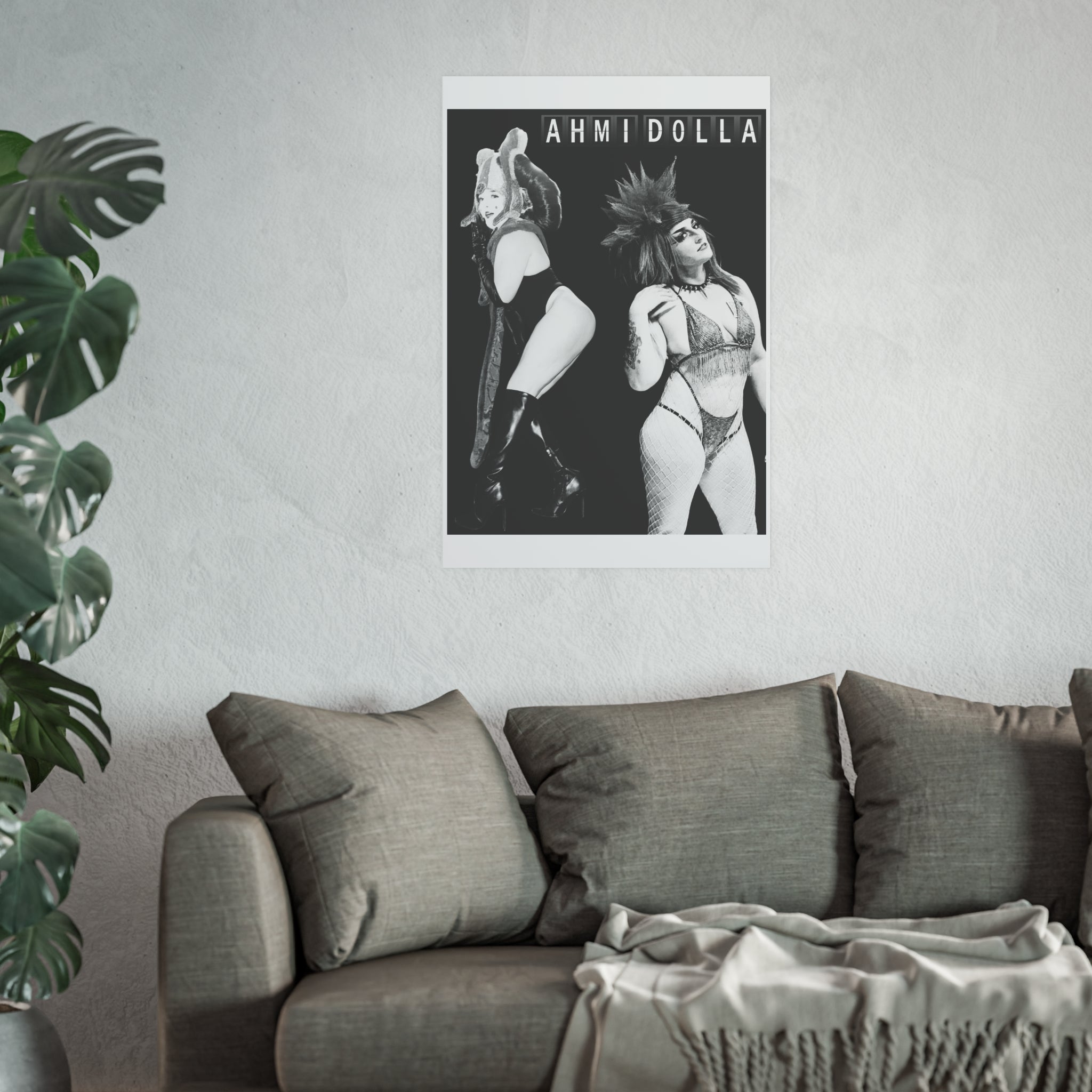 AHMI DOLLA PINUP POSTER