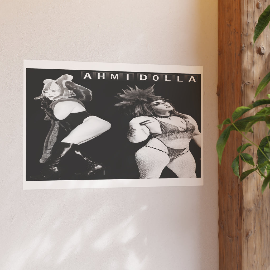AHMI DOLLA PINUP POSTER