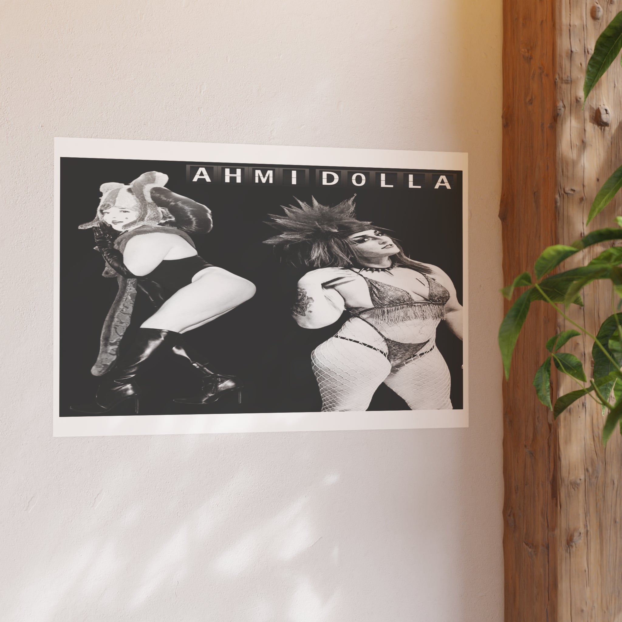 AHMI DOLLA PINUP POSTER