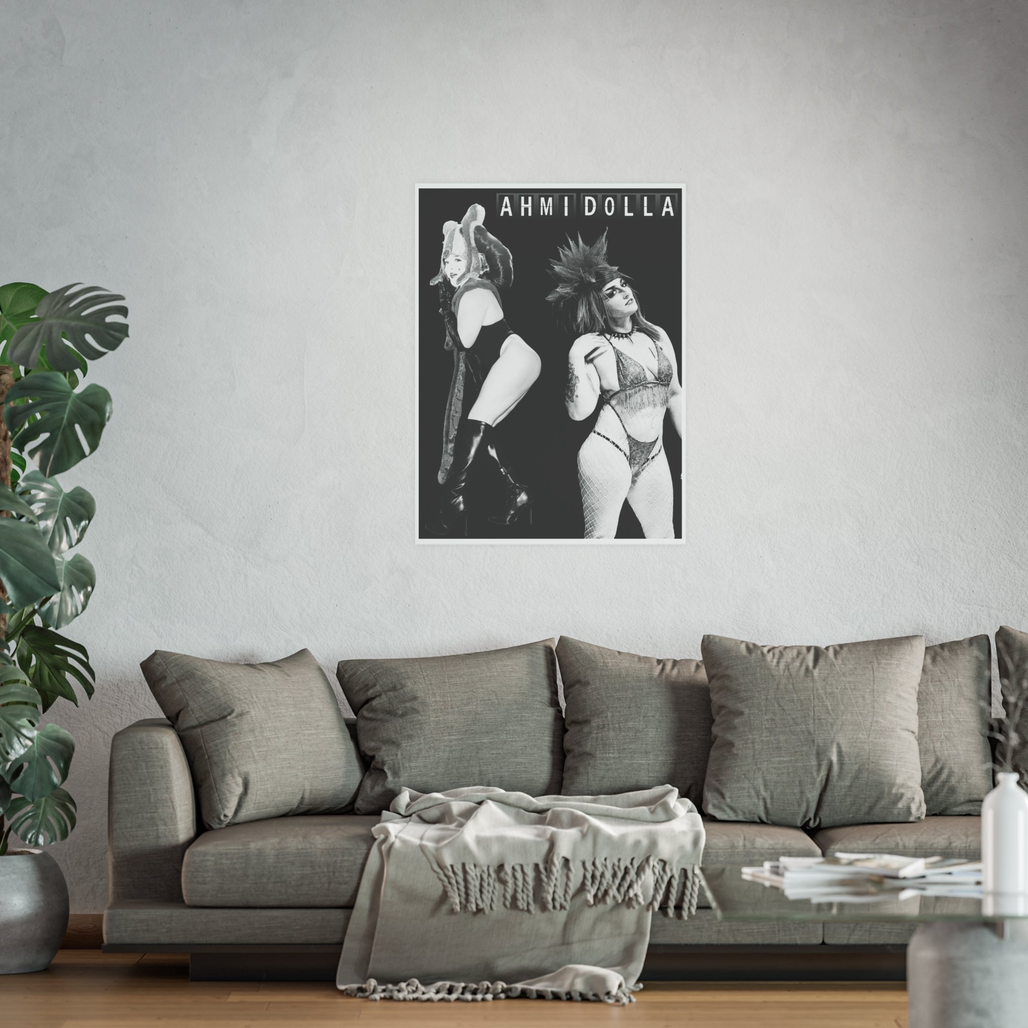 AHMI DOLLA PINUP POSTER