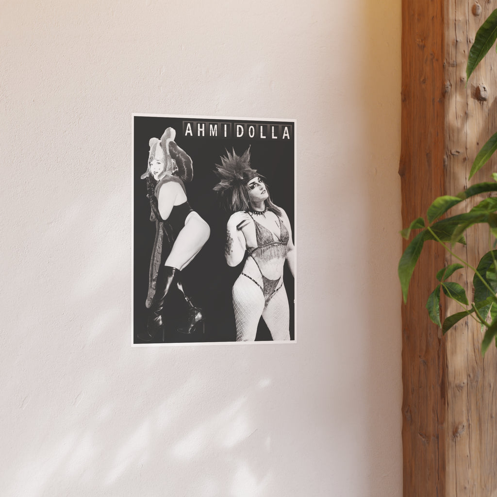 AHMI DOLLA PINUP POSTER